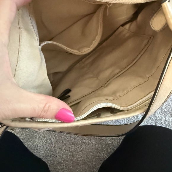 Beige Etienne Aigner Shoulder Bag - Picture 2 of 5